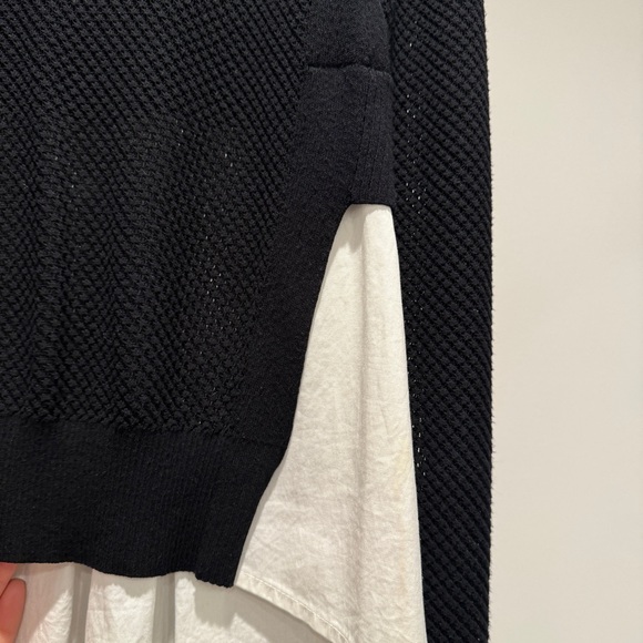 Veronica Beard Mixed Media Knit Sweater - L - Picture 8 of 10